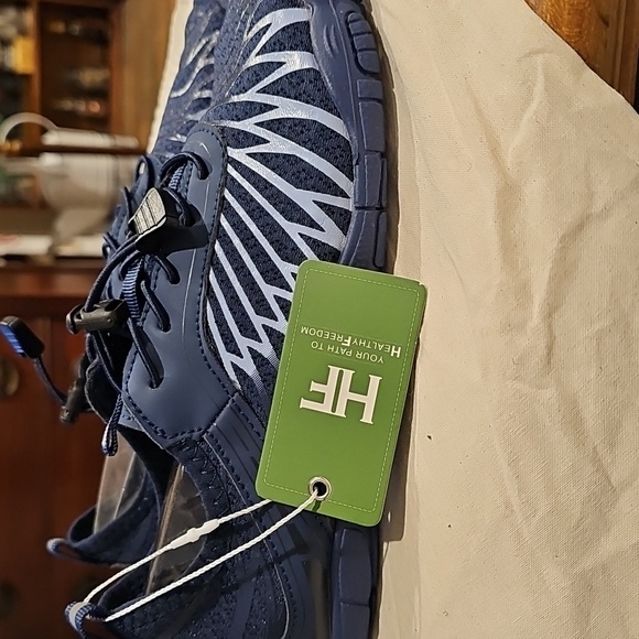 💖 HIKE LORAX FOOTWEAR  Shoes (Navy/Powder Blue). (💲price reduced!) 💖 - Picture 3 of 11